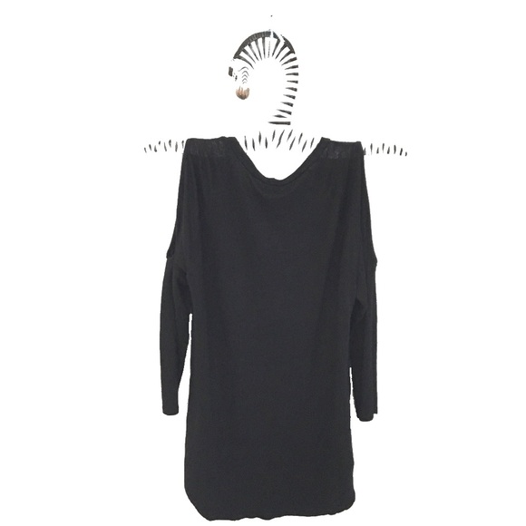 new Lauren Moshi ★ Star Eye Skull Mini Dress ★ Blk - Picture 10 of 14